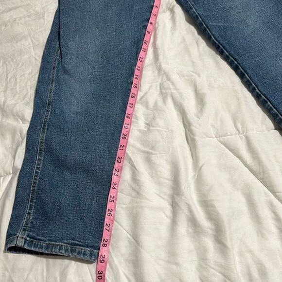 Action West Vintage Made in Mexico Western 90s Y2K Straight Leg Stretch Jeans 14 - Picture 11 of 12